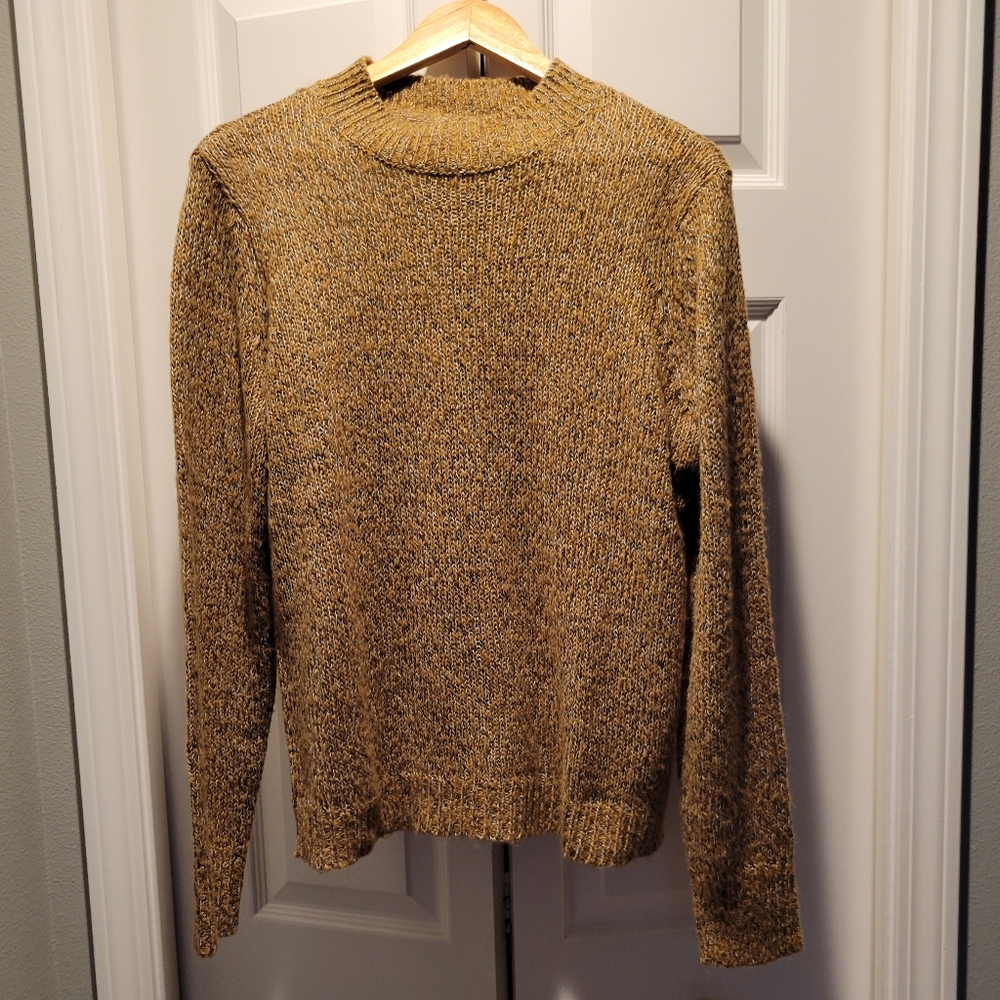 Vero Moda camel/tan mock neck sweater